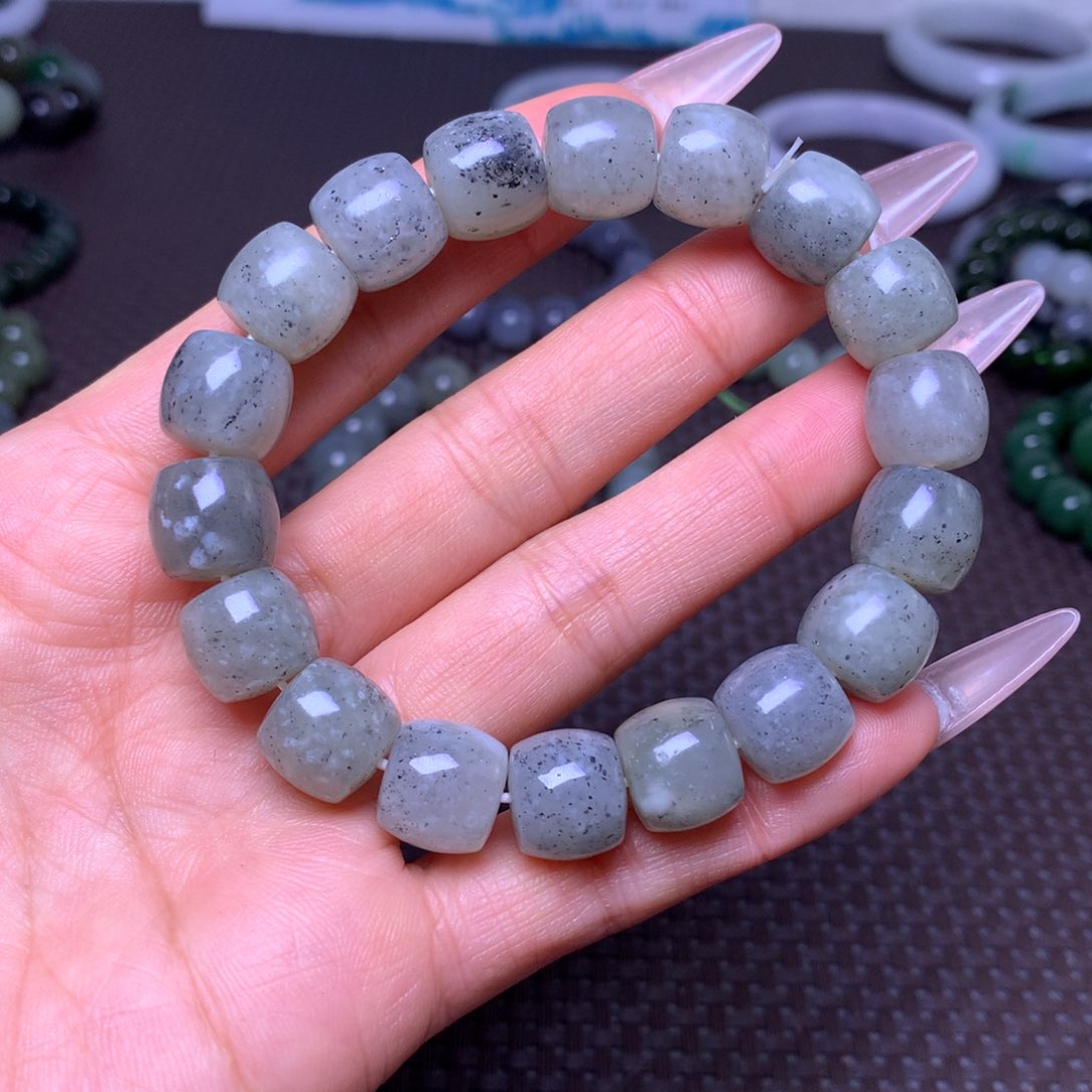 未镶嵌手串和田玉卡12