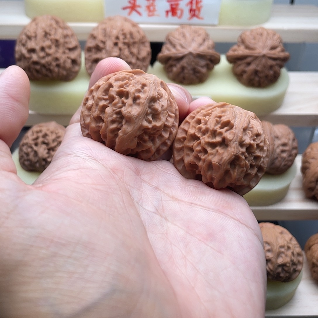 吊坠文玩核桃38全品苹果园