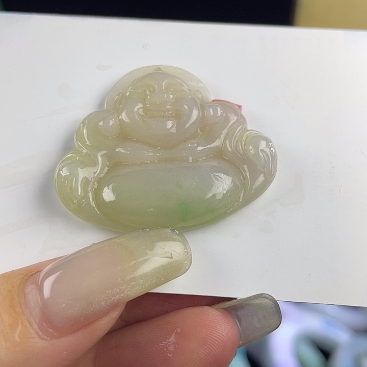 定制翡翠未镶嵌新粉福利手串