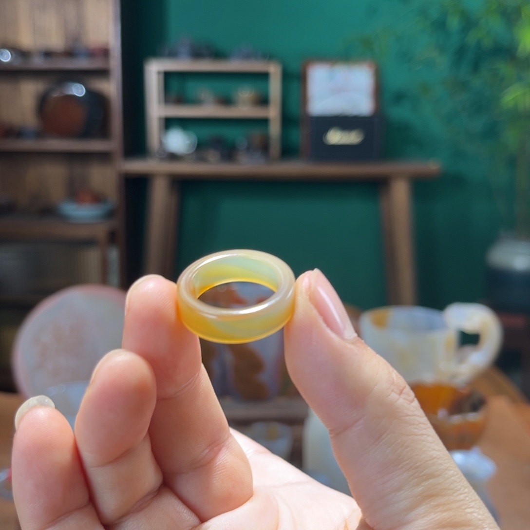玛瑙/玉髓未镶嵌指环