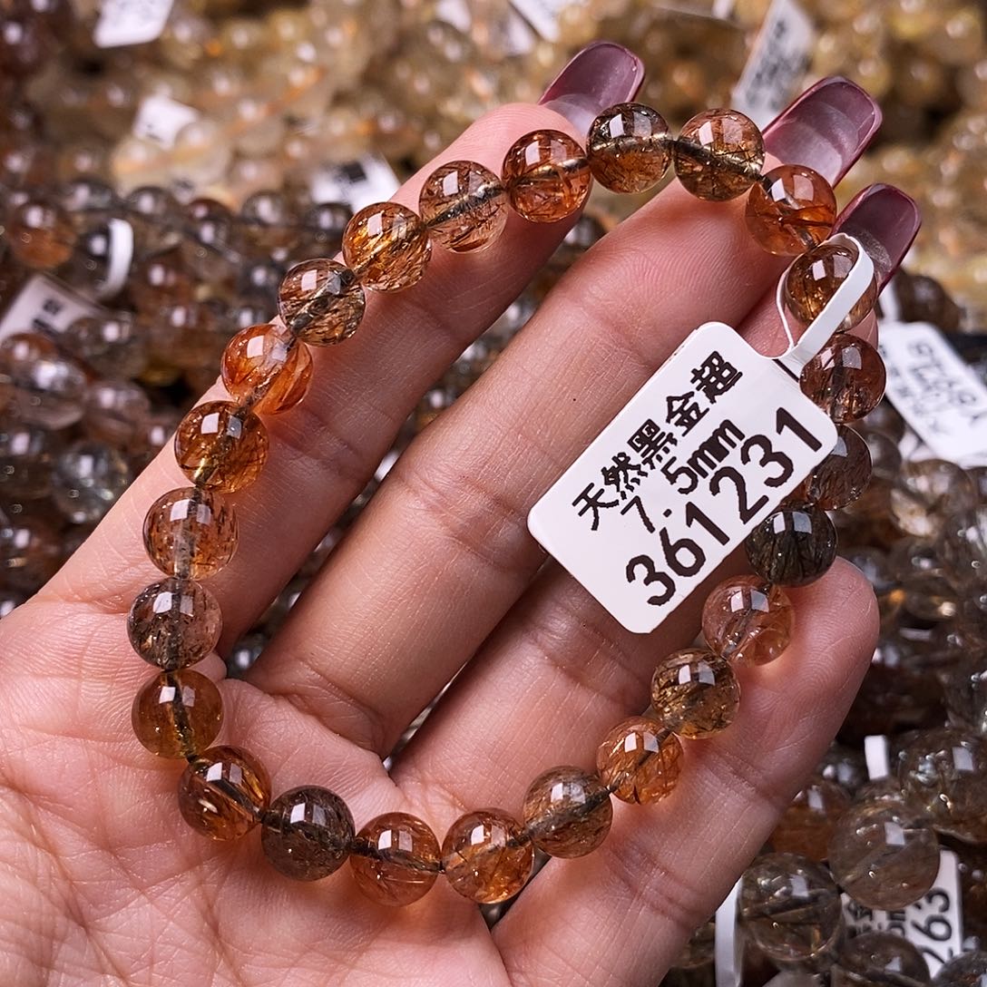 水晶手链未镶嵌水