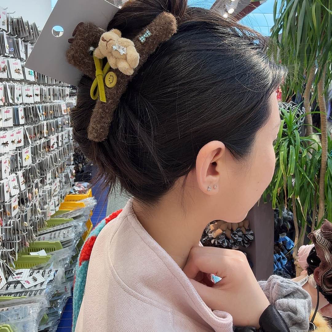 布艺铁合金大抓熊19