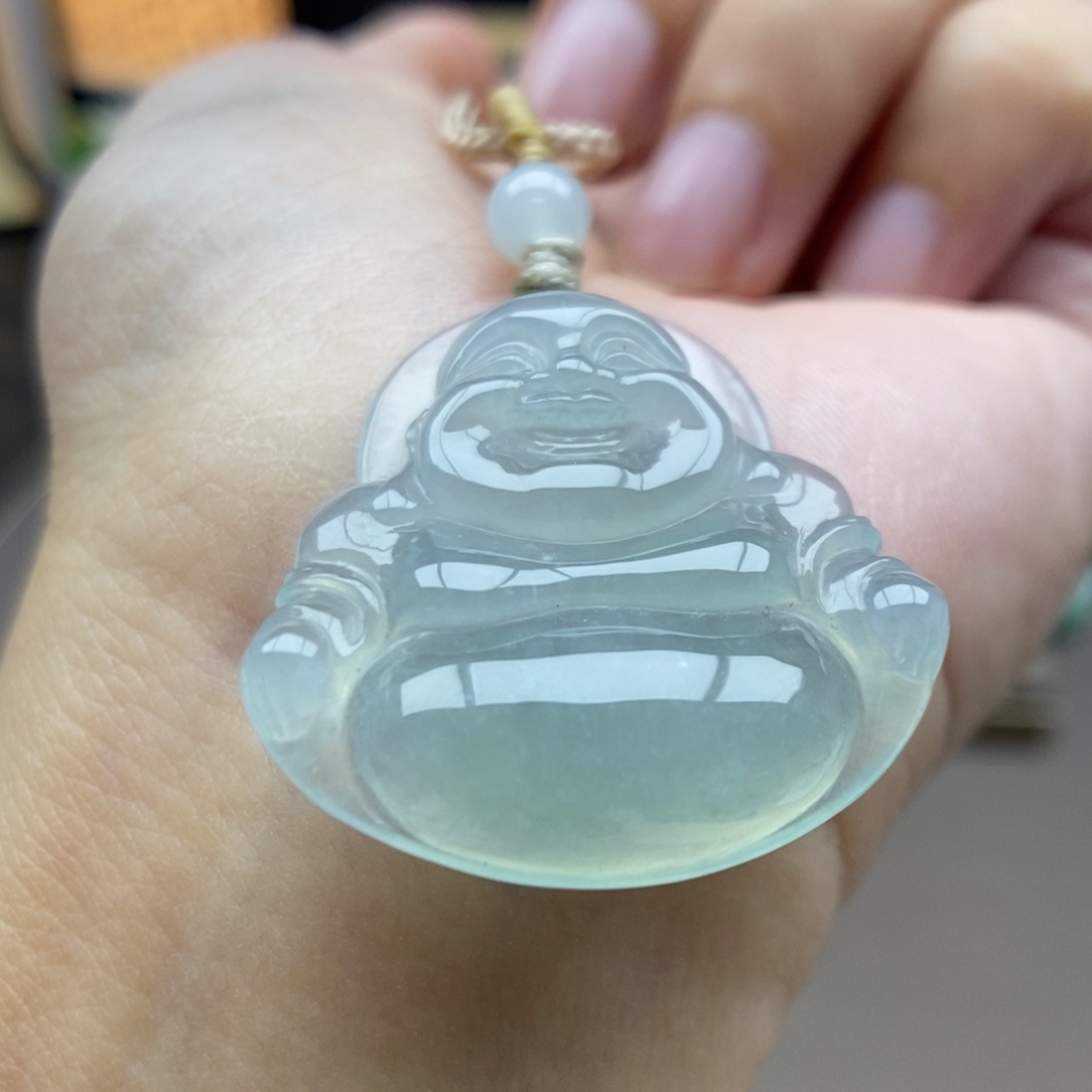 翡翠未镶嵌颈饰吊坠12