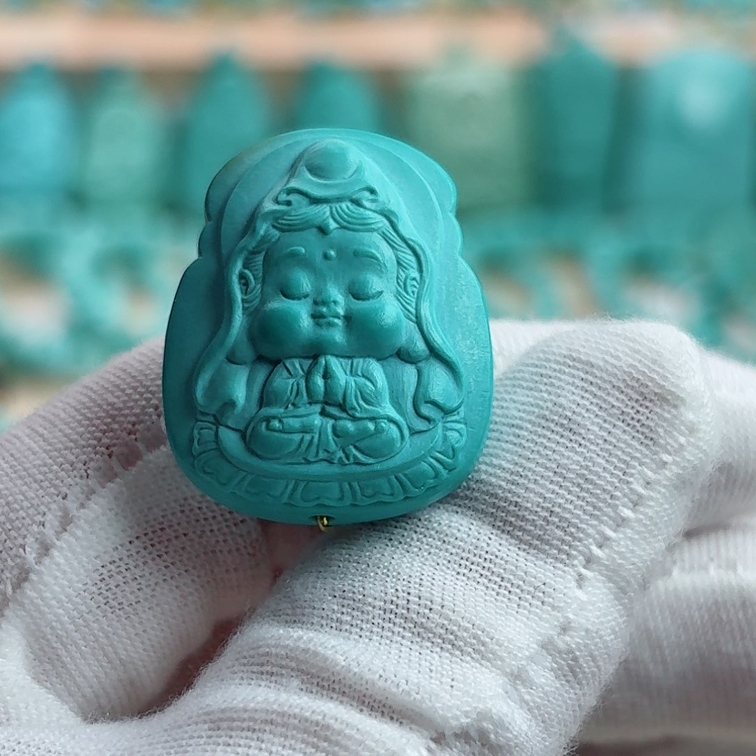 绿松石未镶嵌珠宝奇石