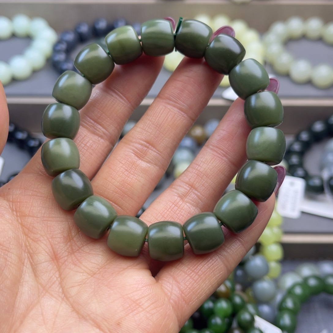 和田玉手链未镶嵌