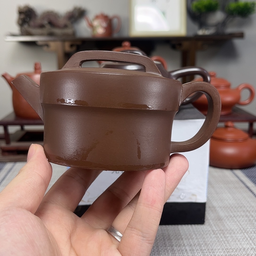 太***哥紫砂茶壶微瑕处理