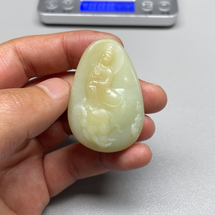 和田玉吊坠(不含链)未镶嵌希***喵