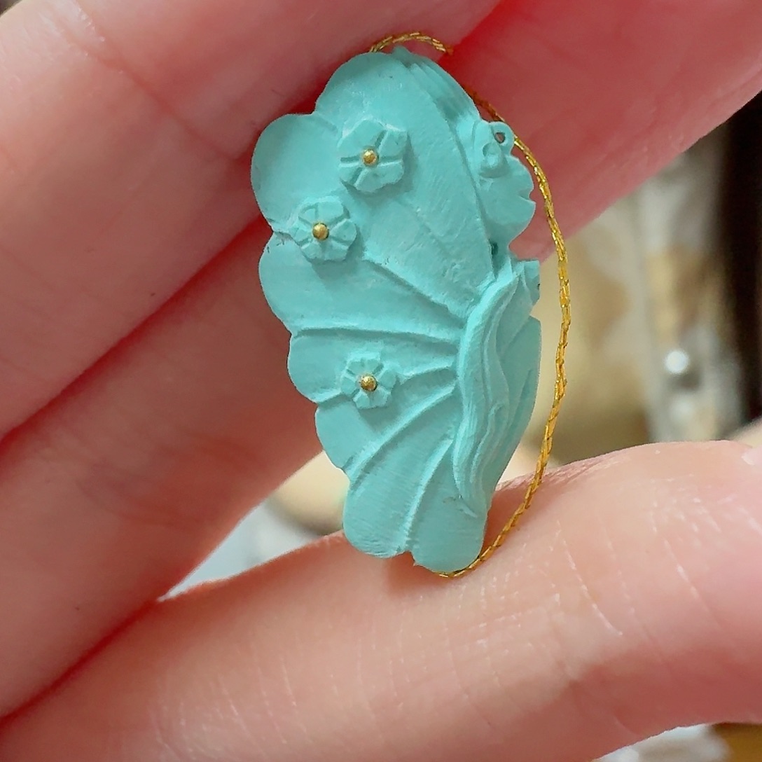 绿松石珠宝奇石未镶嵌