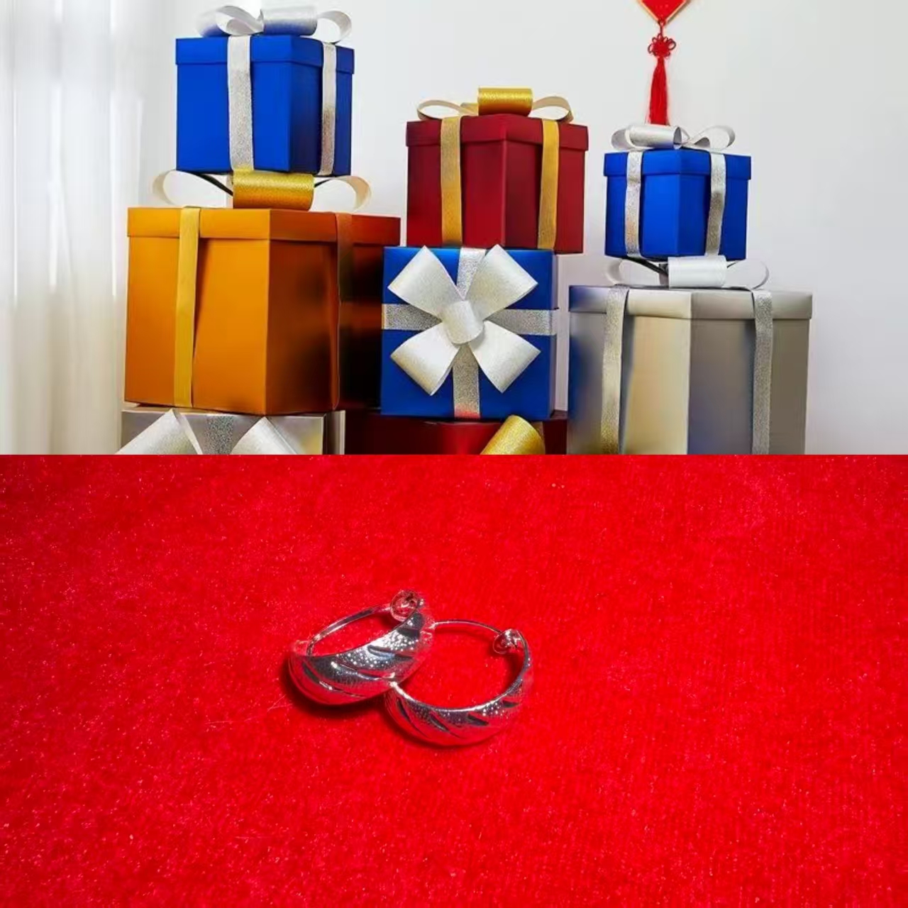 惊喜小易礼盒原创春节风格轻职风精品挂件D102