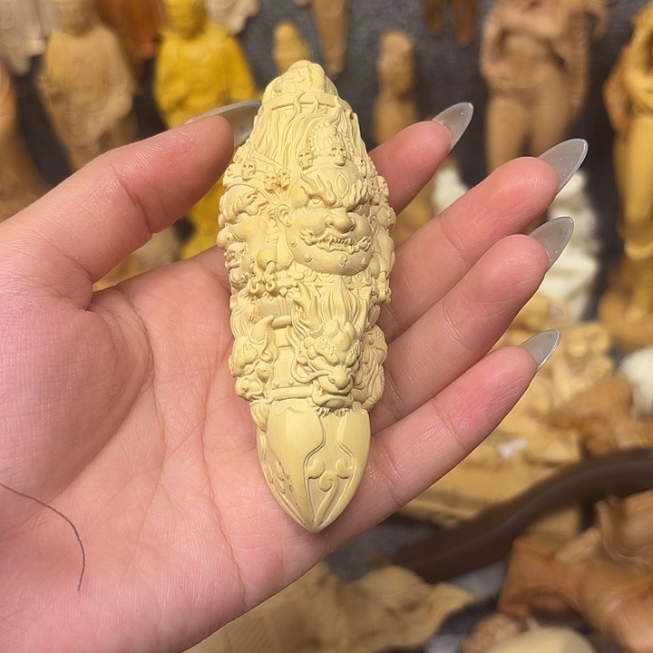 "****黄杨木黄杨木金刚杵