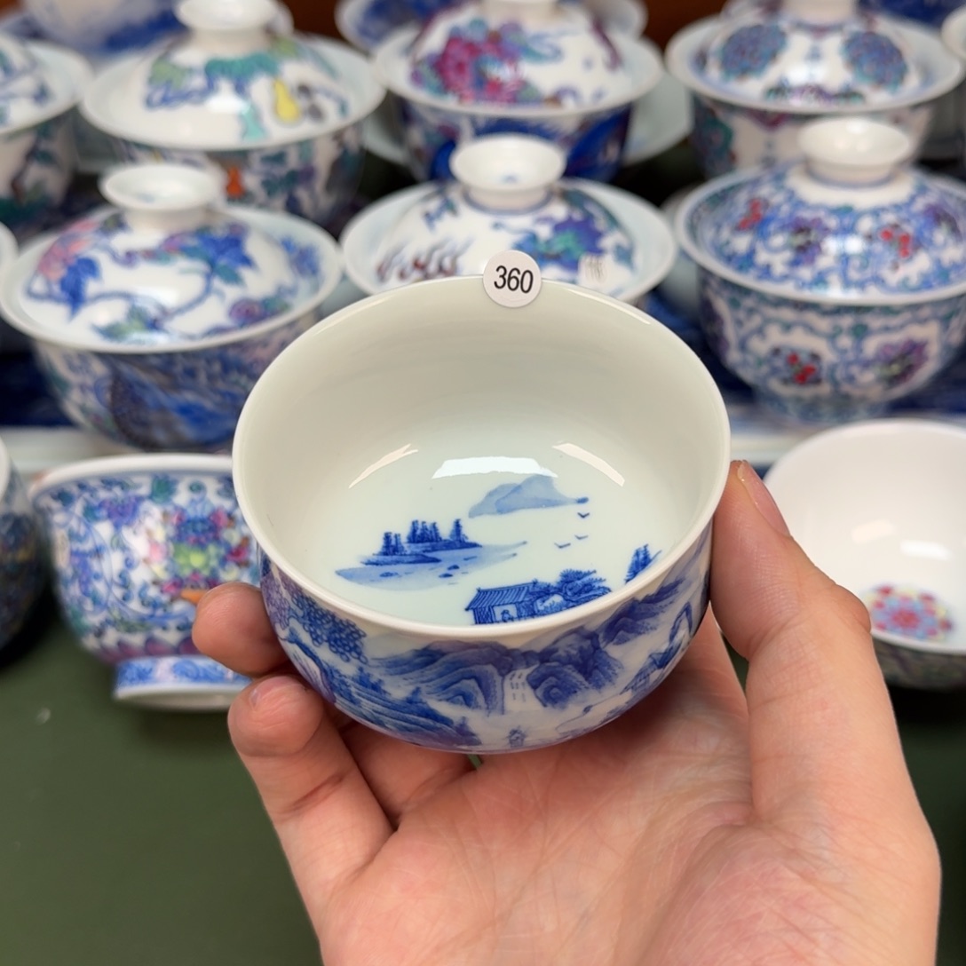 大帅纯手工手绘茶具360