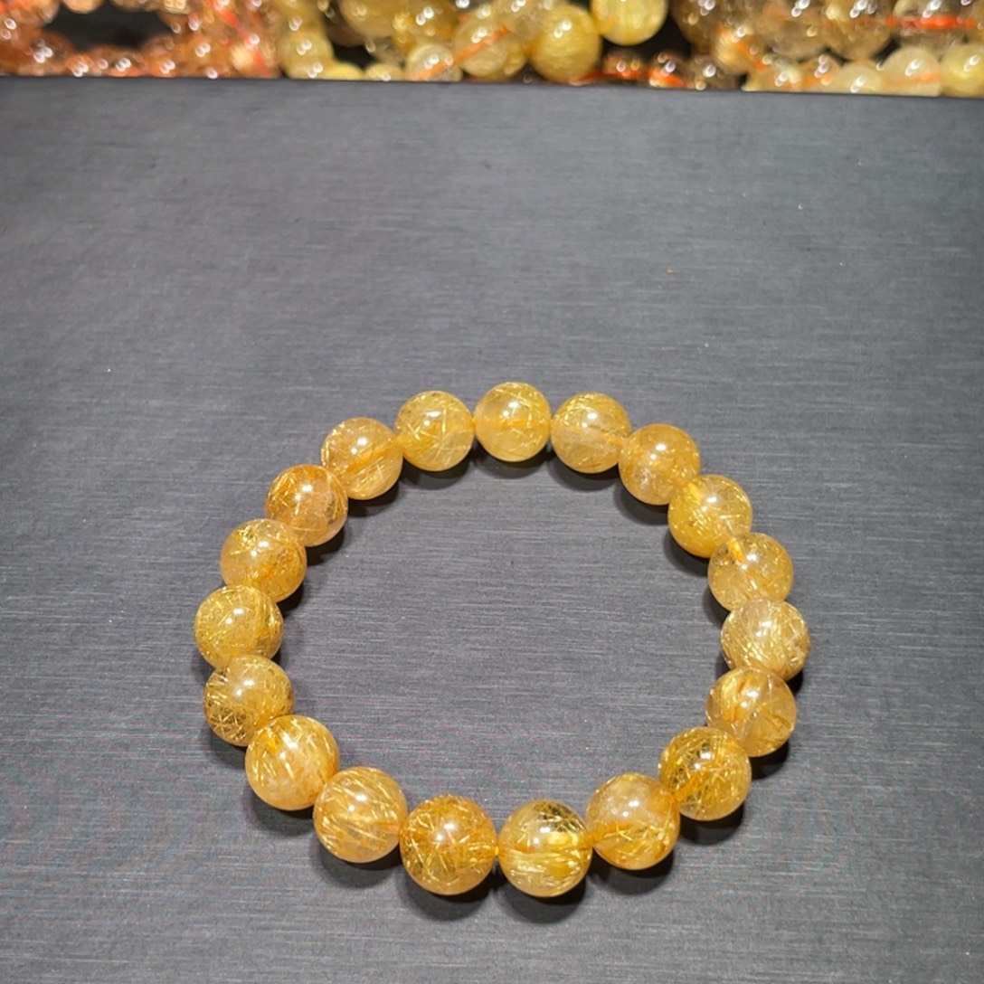 王***⁹手链水晶未镶嵌金钛晶