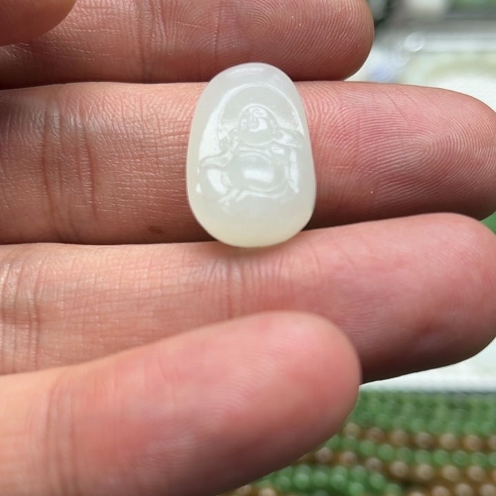 和田玉吊坠(不含链)未镶嵌