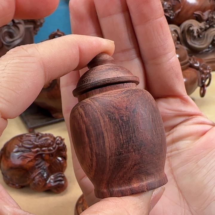 黄花梨/降香黄檀品香罐