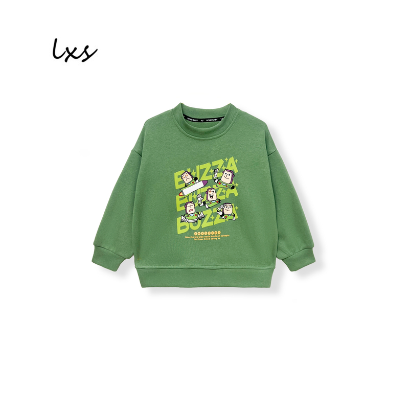 舅舅严选童装男童春秋季韩版百搭休闲潮流长袖儿童圆领套头衣Q803