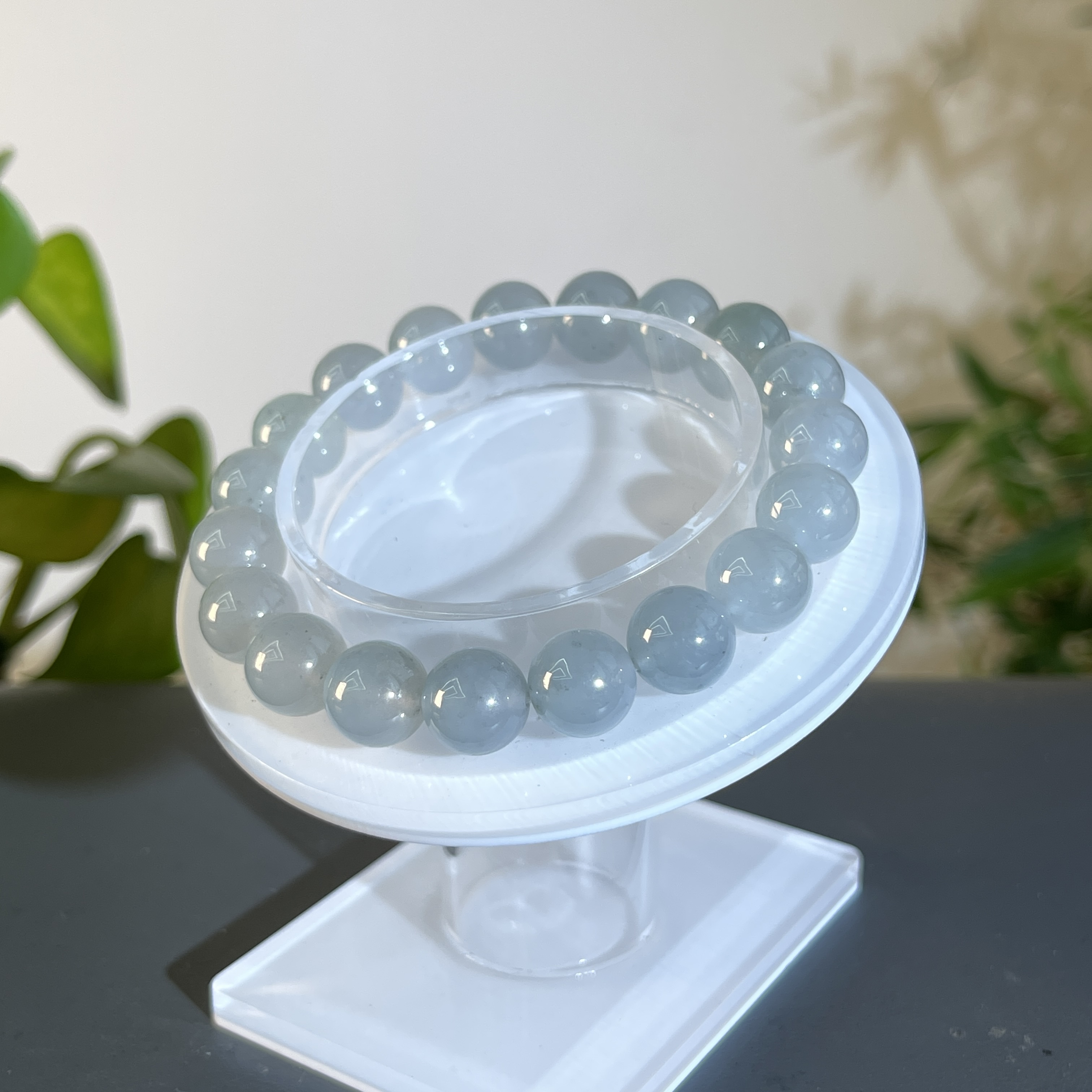 JTW23-133 天然缅甸A货翡翠  翡翠手串