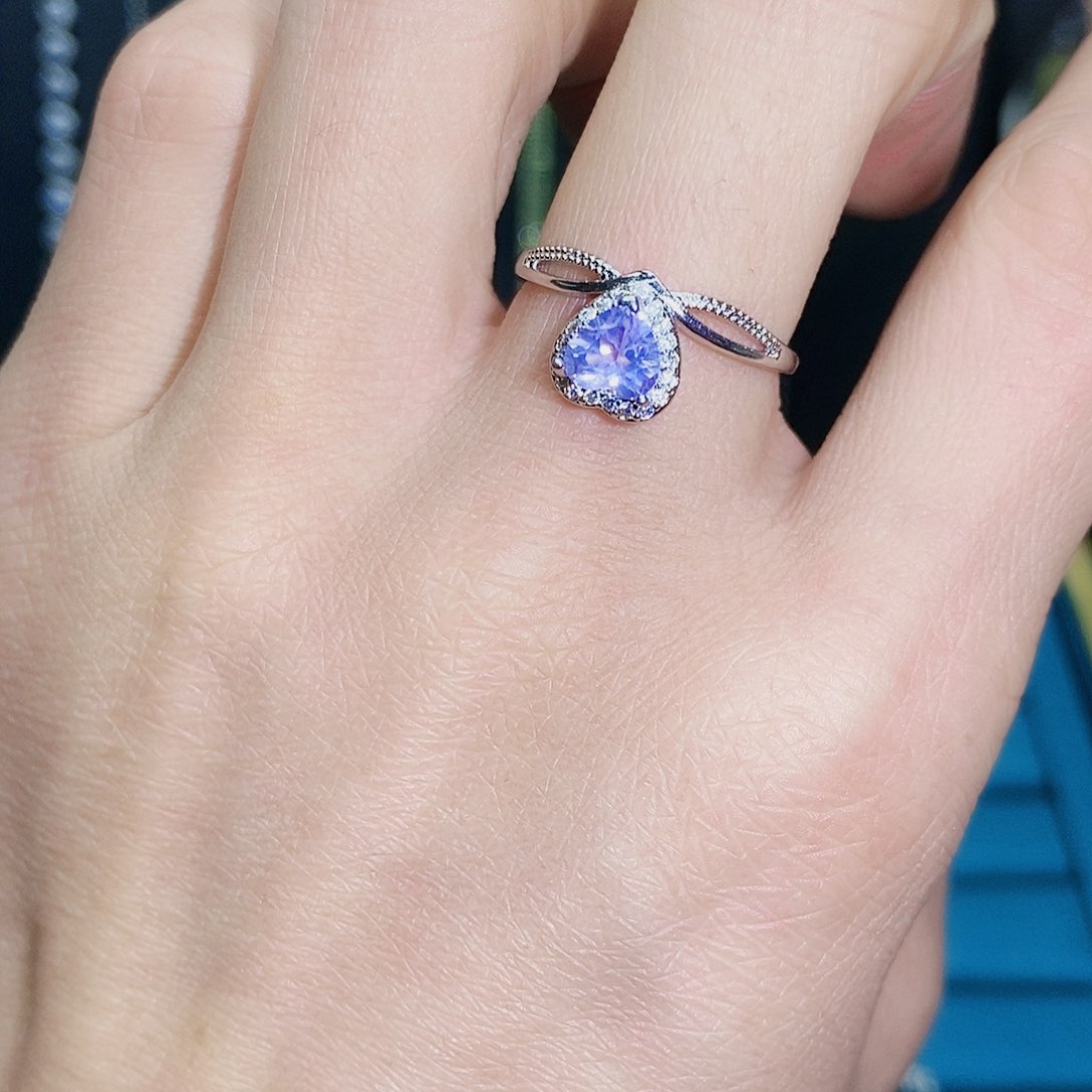 紫晶珠宝半成品银S925镶嵌