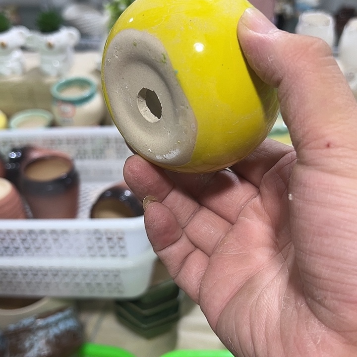 微瑕陶瓷花盆满9.9发