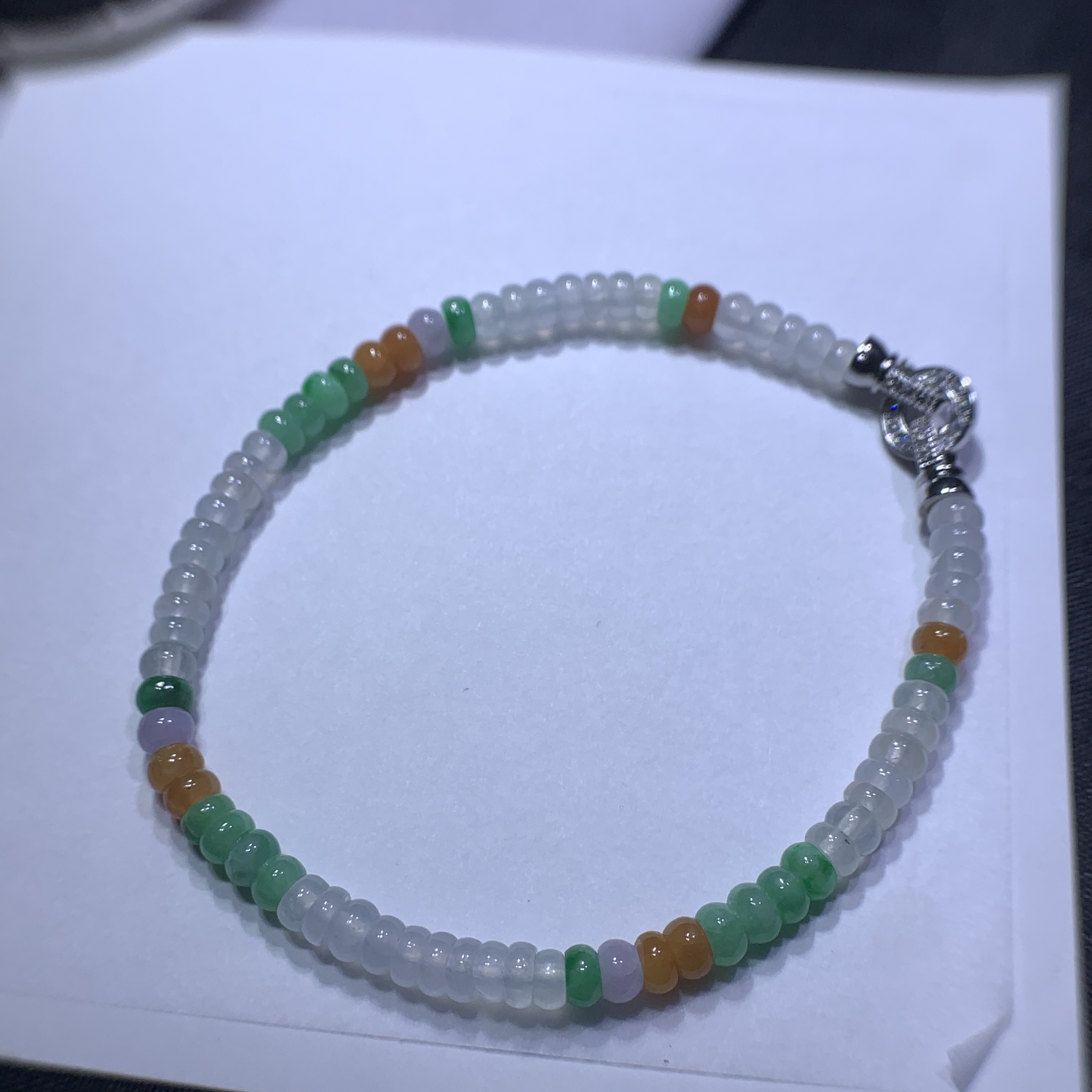 多宝算盘珠时尚精致百搭三彩国风