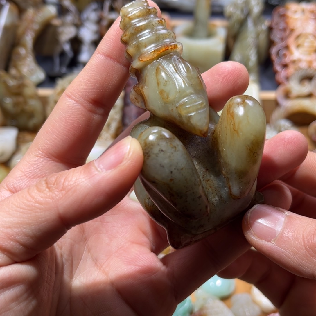 和田玉把件未镶嵌