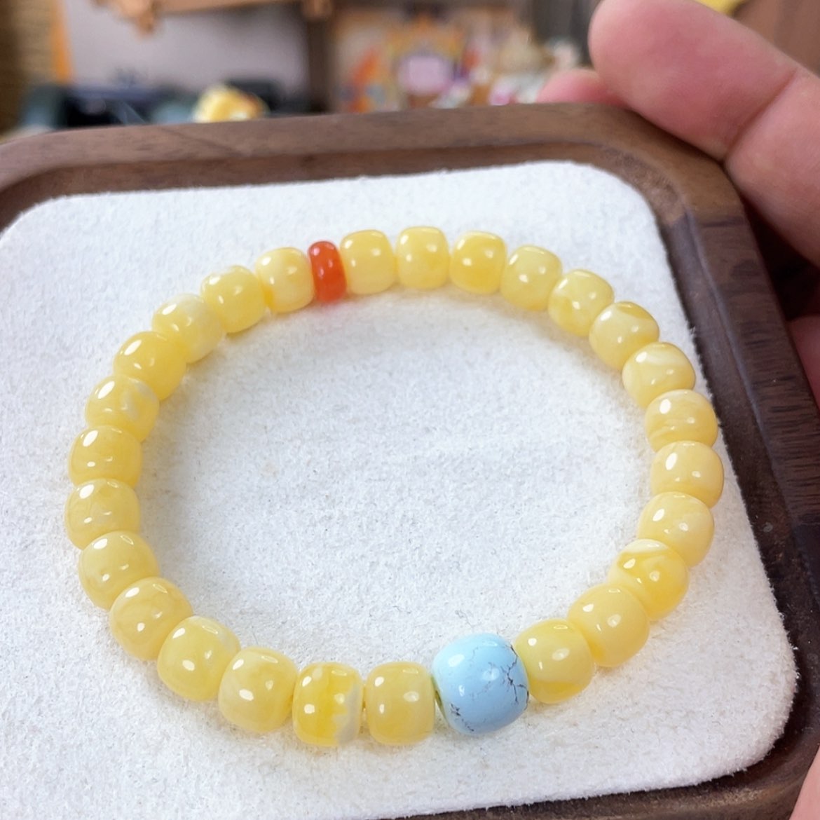 【闪购商品】蜜蜡手串未镶嵌L***j天然