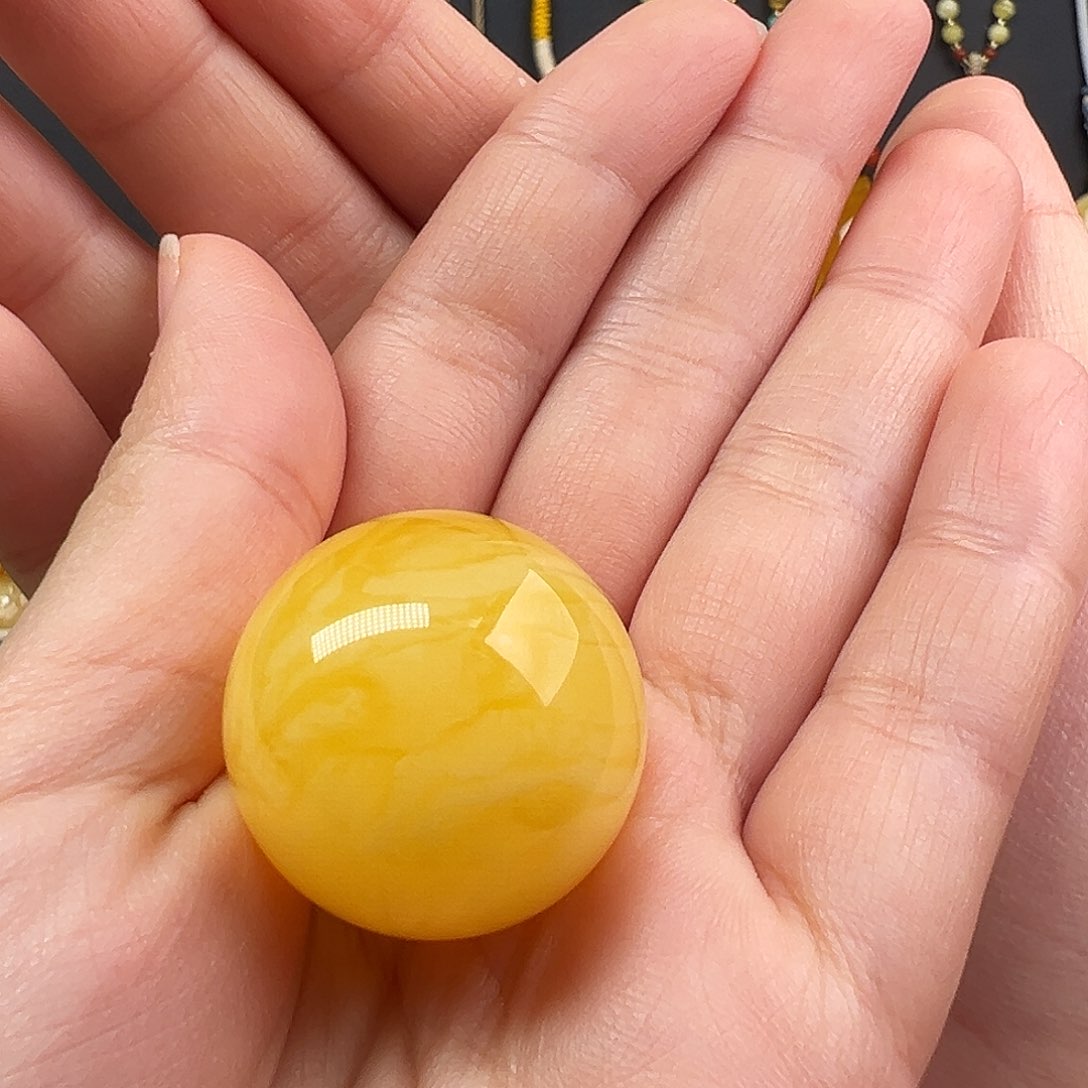 蜜蜡颈饰未镶嵌蜜蜡