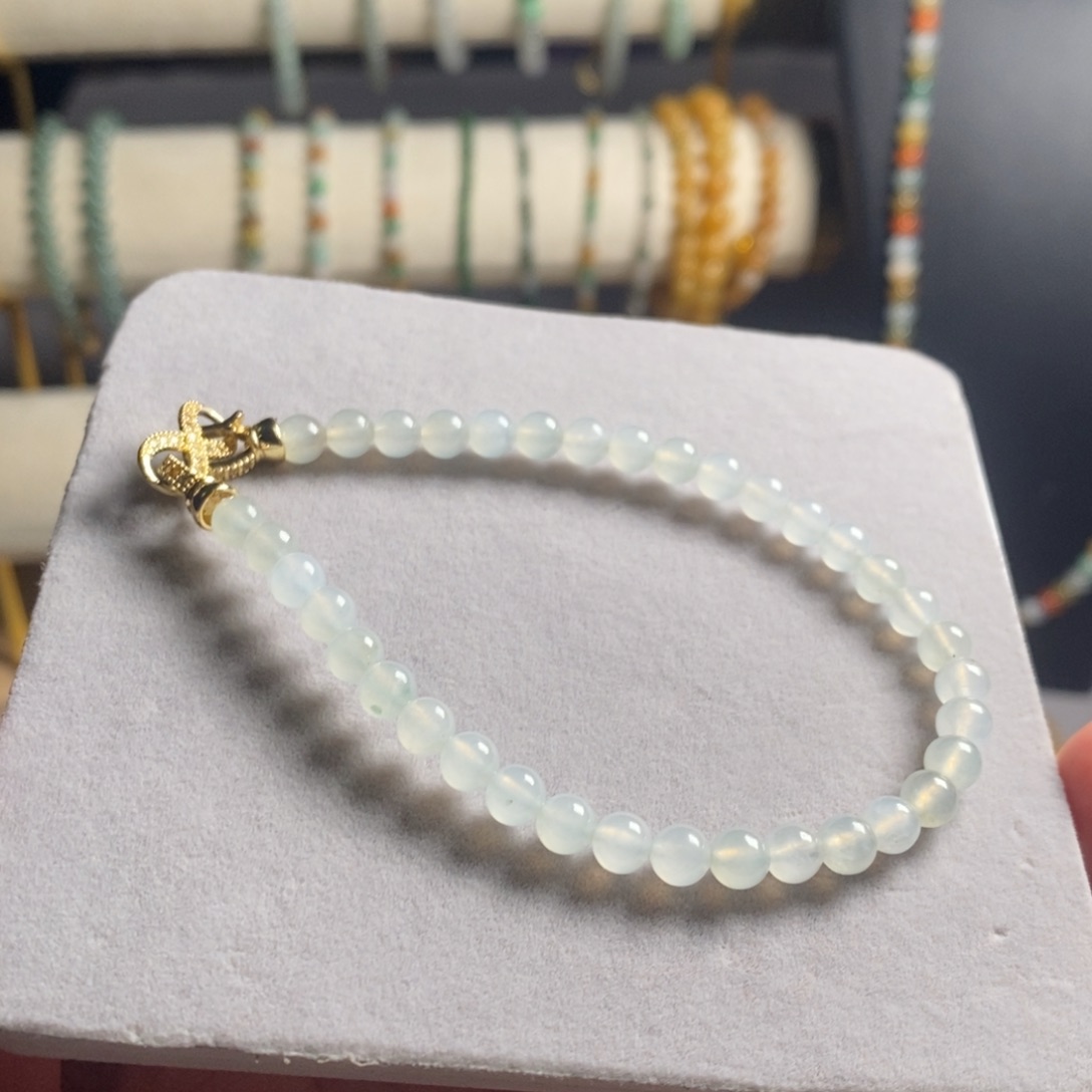 定制翡翠未镶嵌8 缅甸翡翠A货卡5.2