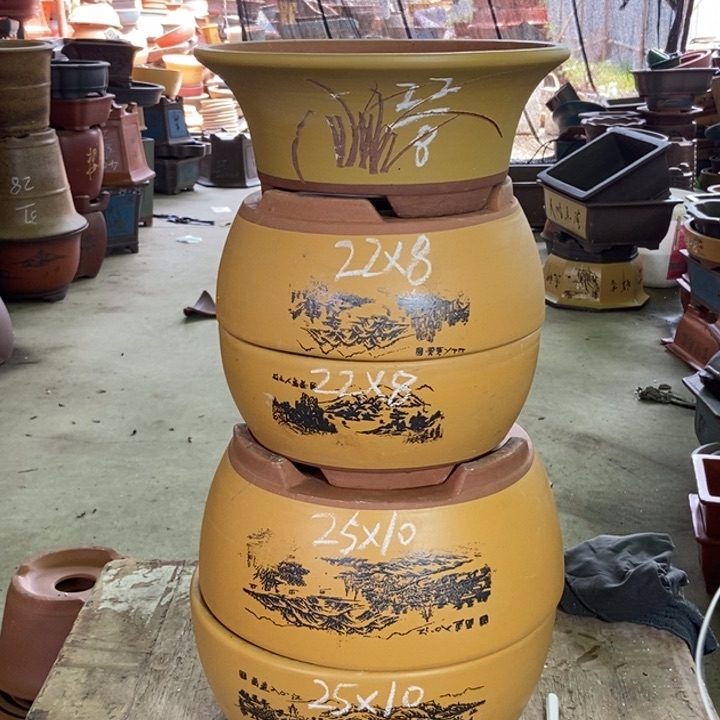 紫砂花盆紫砂紫砂