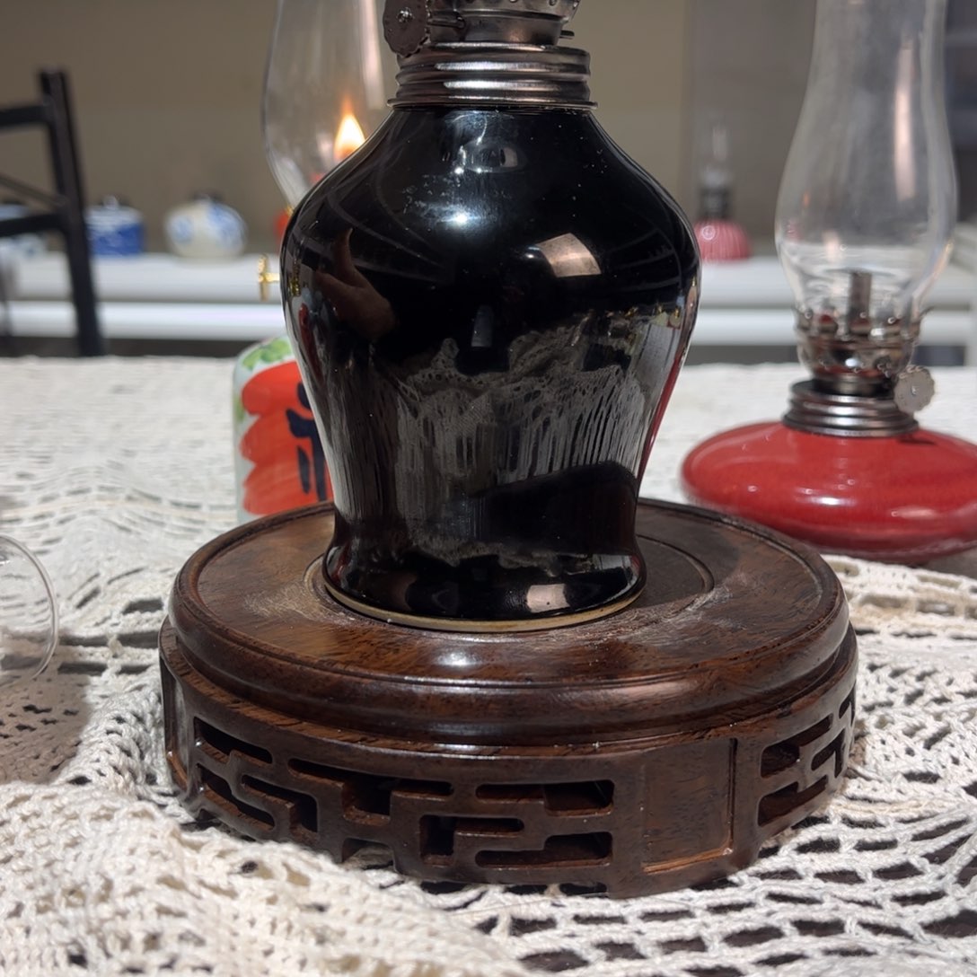 摆件景德镇陶瓷香薰灯