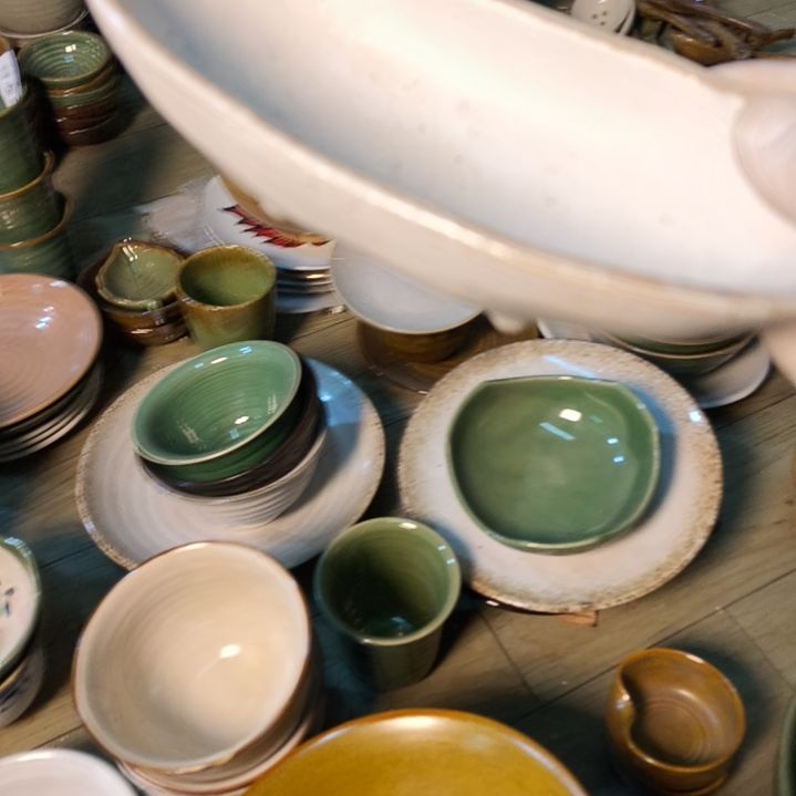 瓷片磁州窑五厂盘碗壶杯有瑕疵