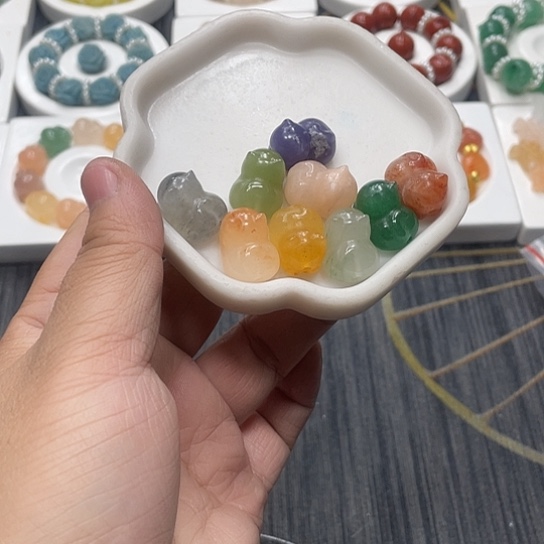 石英质玉（非洲翠）合金时尚大方气质优雅