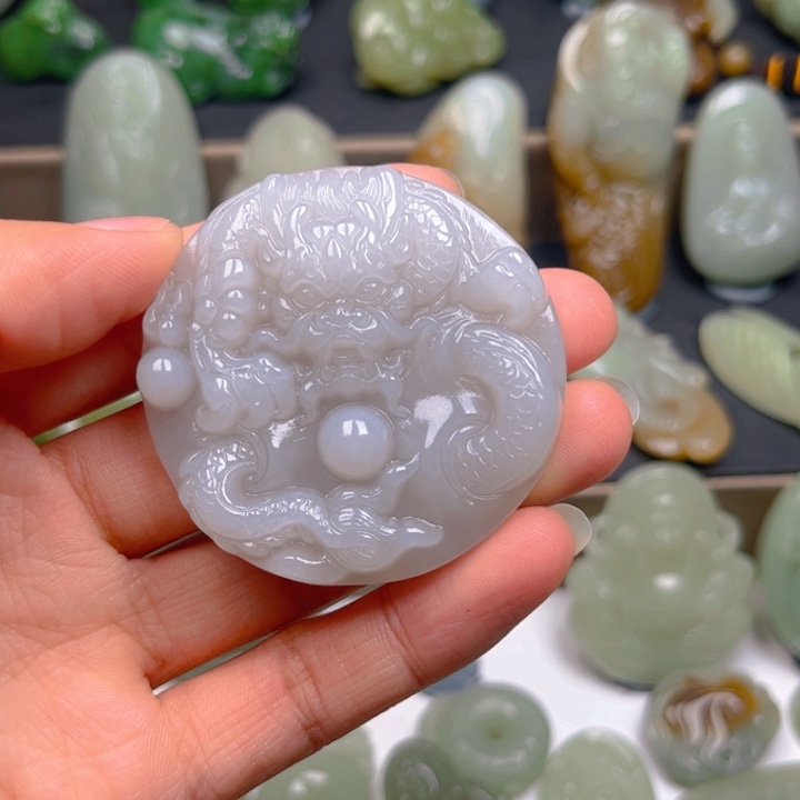 和田玉挂件未镶嵌