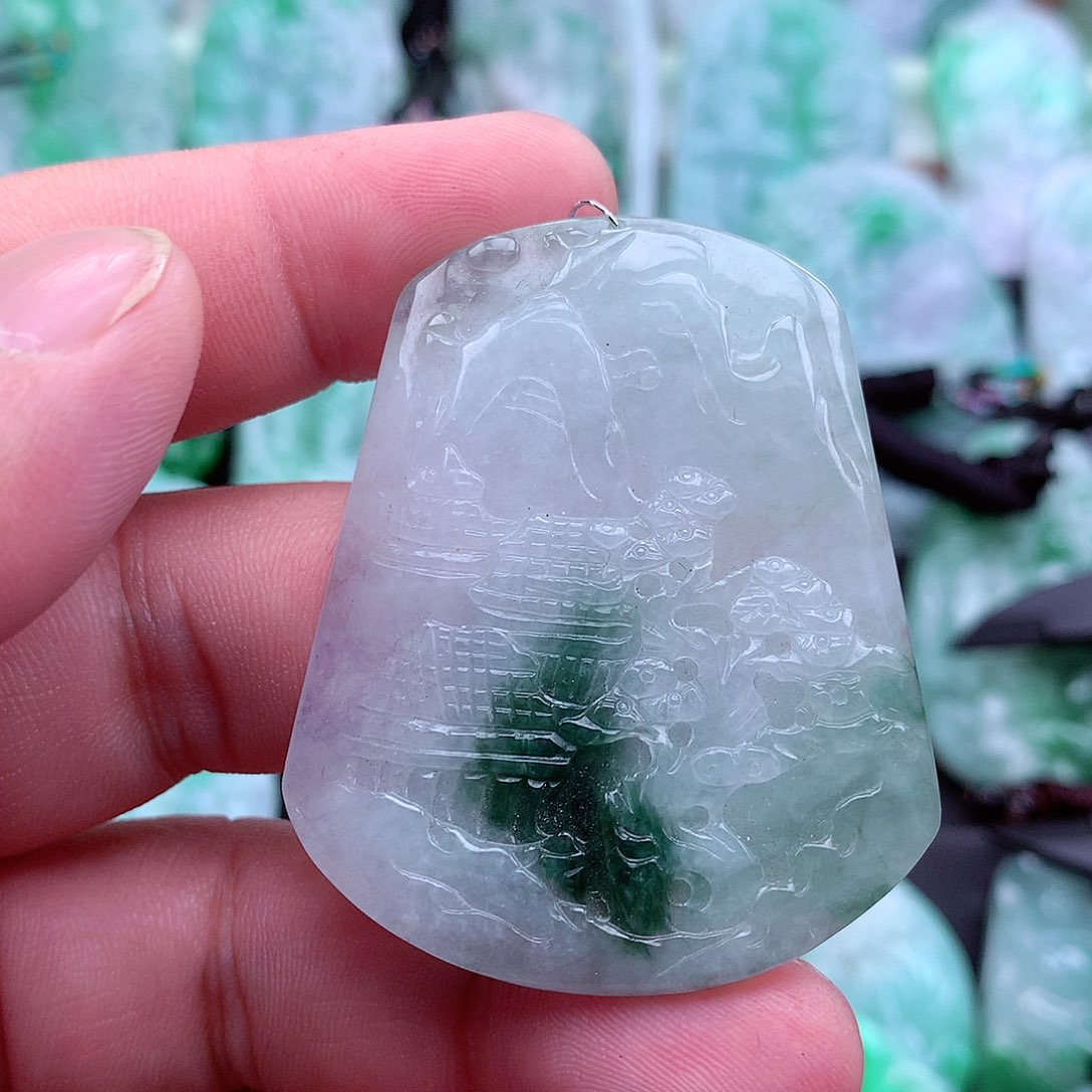 翡翠吊坠(不含链)未镶嵌