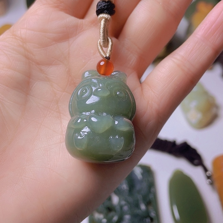 和田玉挂件未镶嵌