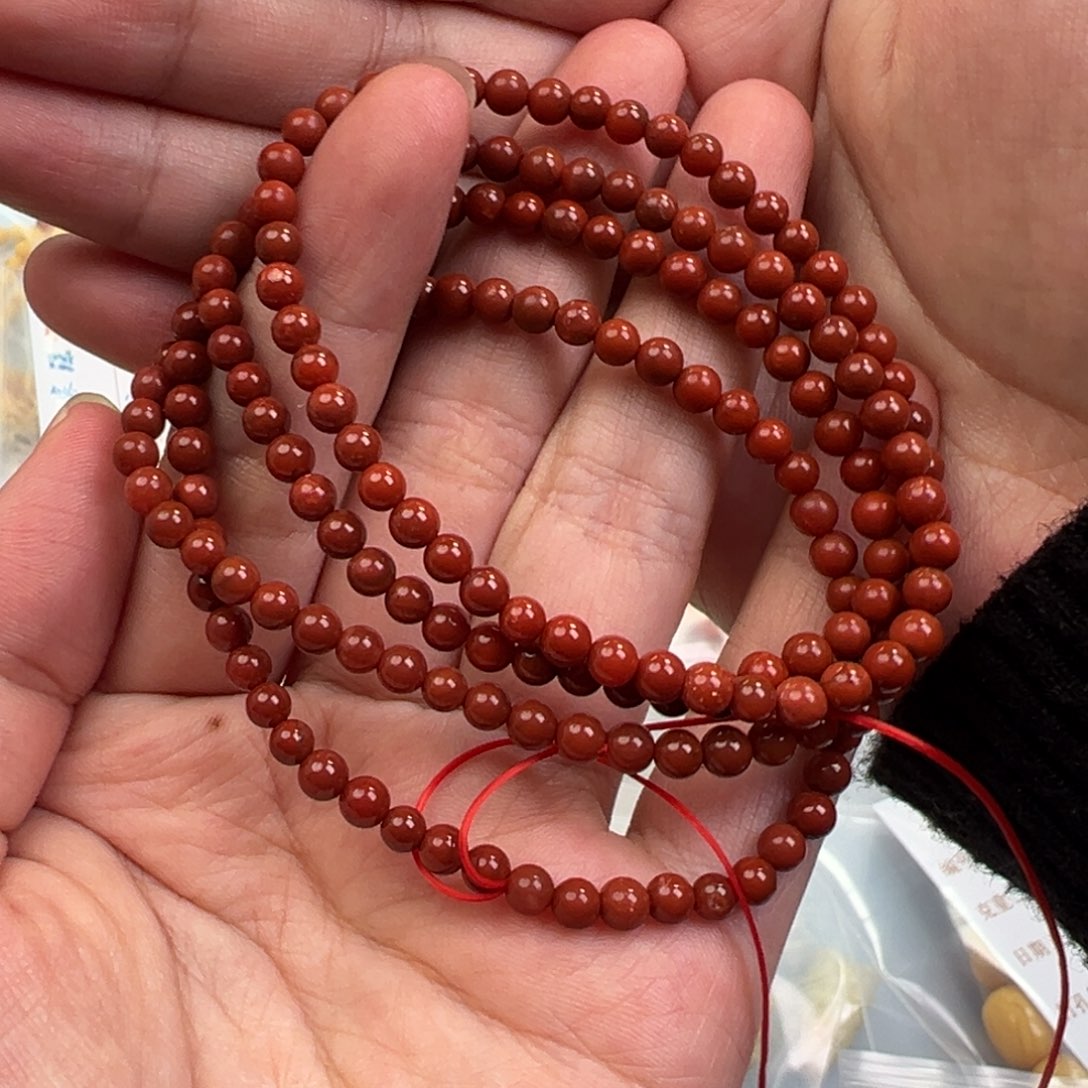 琥珀手链未镶嵌4多圈