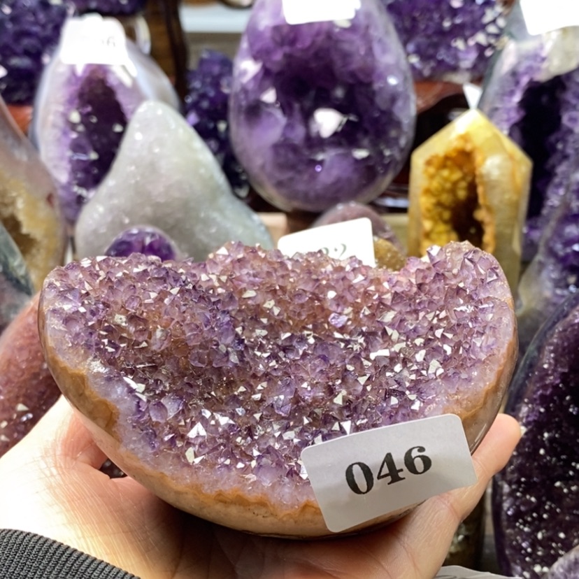 【闪购商品】未镶嵌紫晶大型摆件（非配饰）好*烦