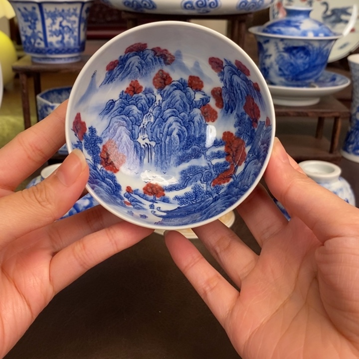 景德镇陶瓷手工手绘