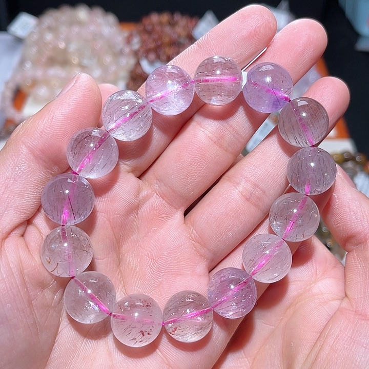 水晶手链未镶嵌63号多样性发一  15+ 