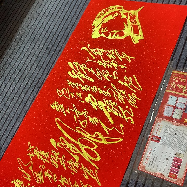 书法冯伟老师红头像南京