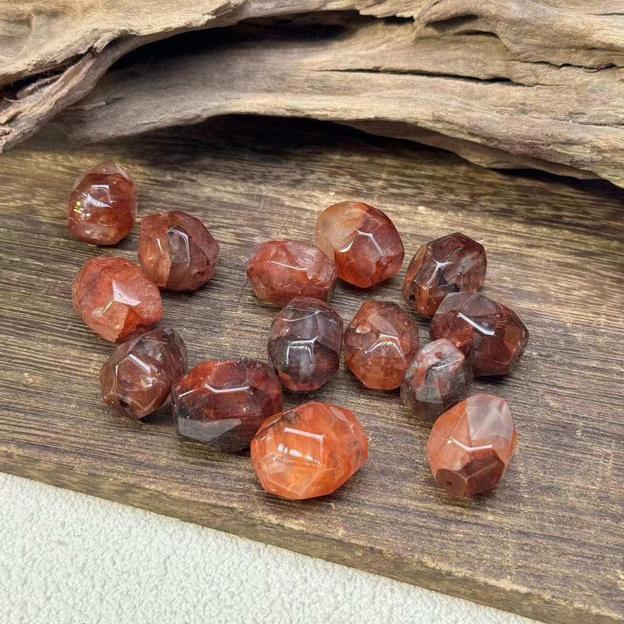 【与帅珠宝】红胶花配件D121410——多样性发其一