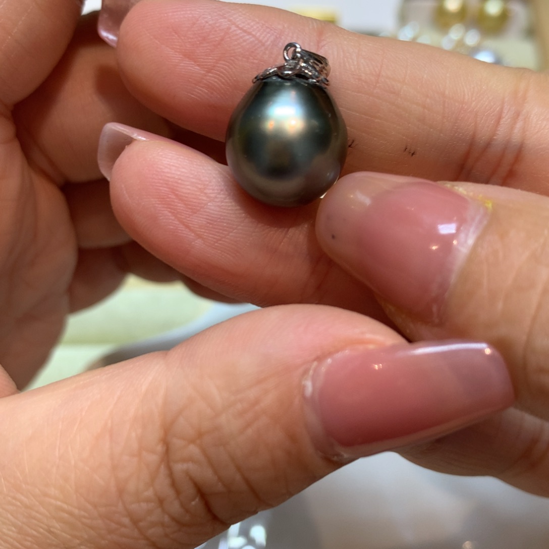 海水珍珠颈饰14K金镶嵌