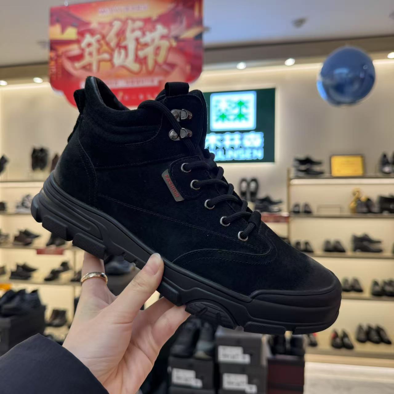 【MLS男鞋】男士高帮品牌户外休闲鞋2045118