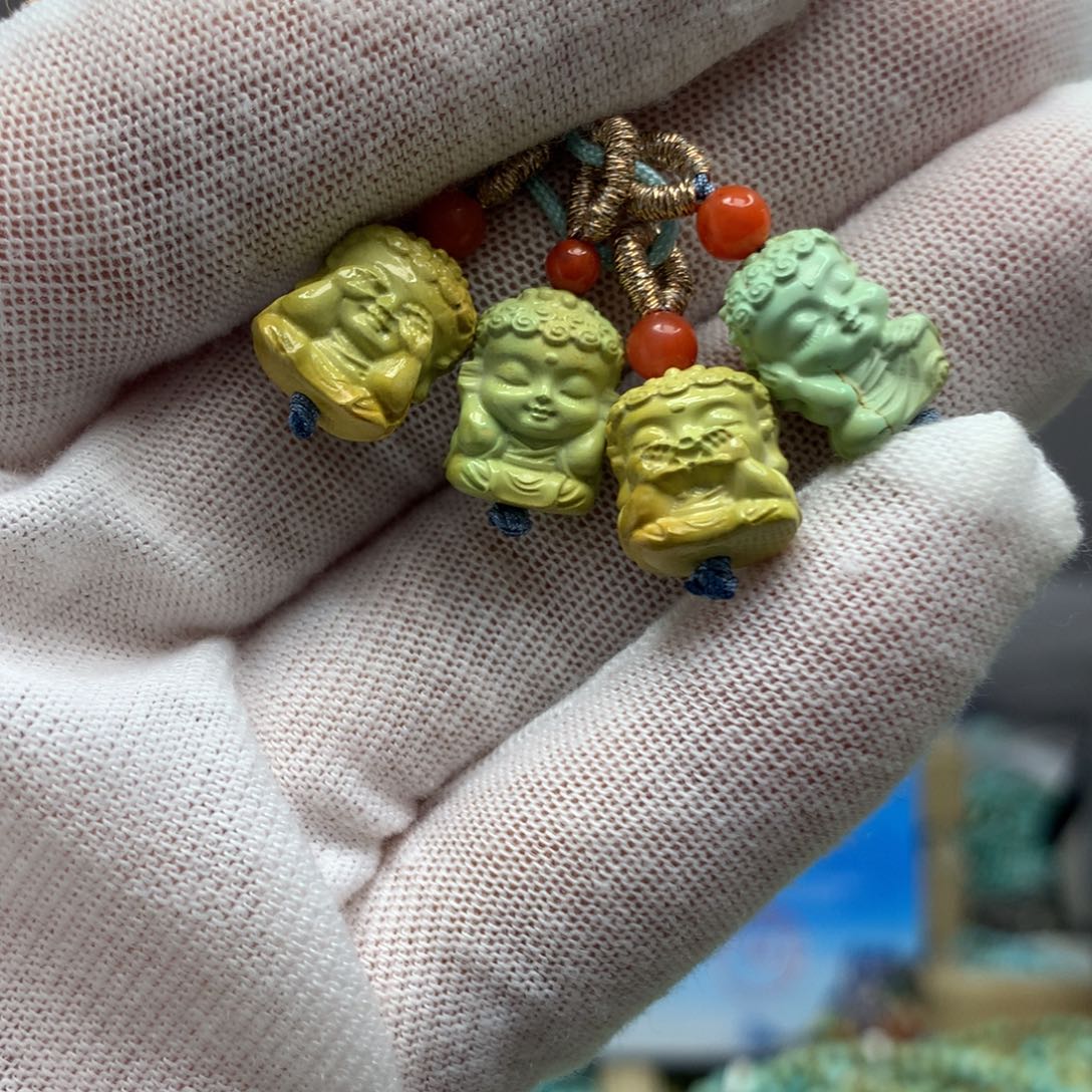 绿松石挂件未镶嵌