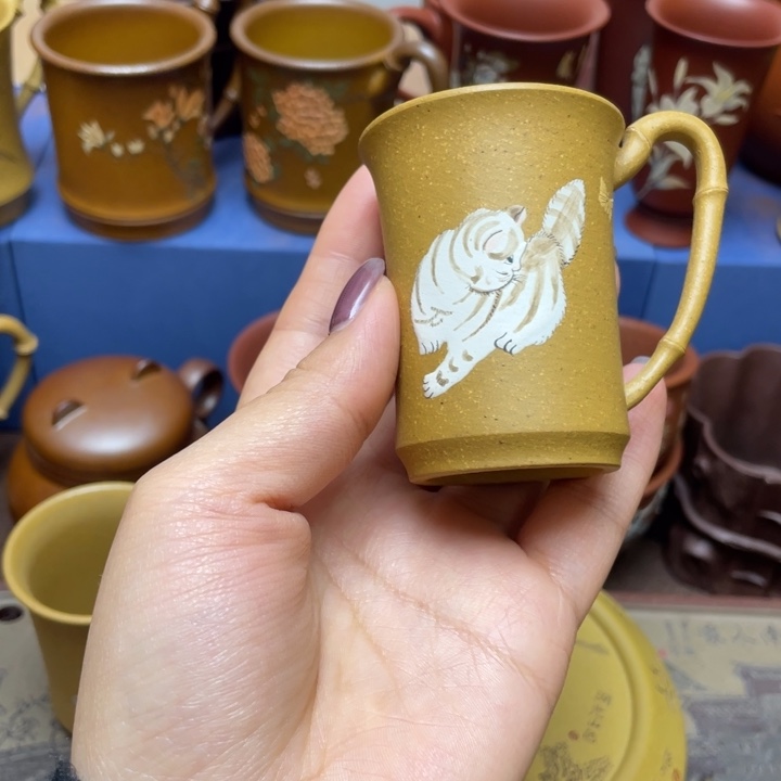 紫砂茶杯紫砂主人杯