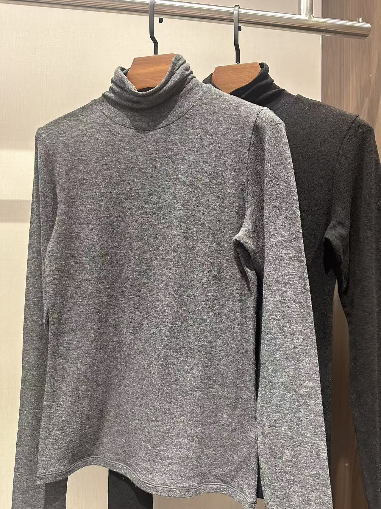 韩高领打底衫0144