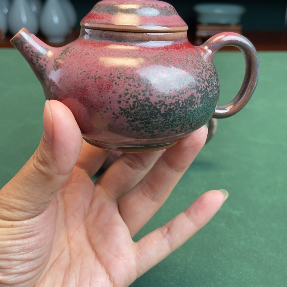瓷瓷仿古釉杯子壶