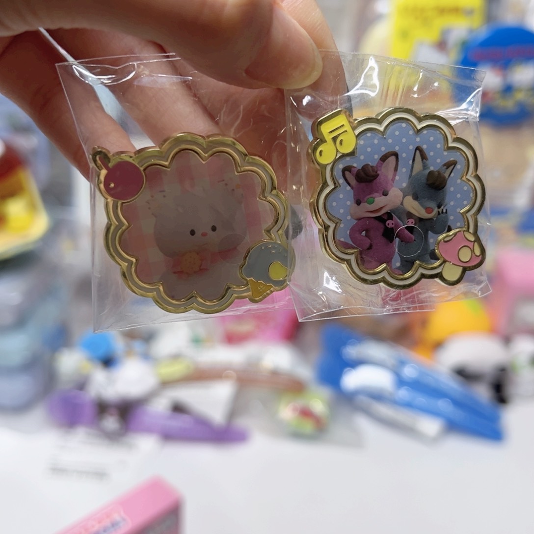 金属徽章一活二“”