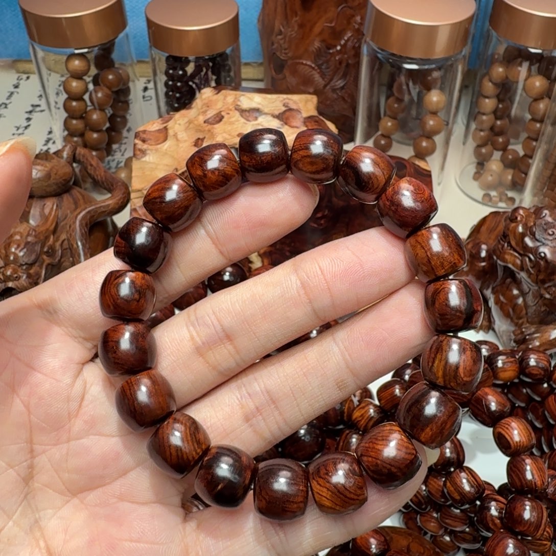 手串/手链黄花梨/降香黄檀海南黄花梨11✖️12