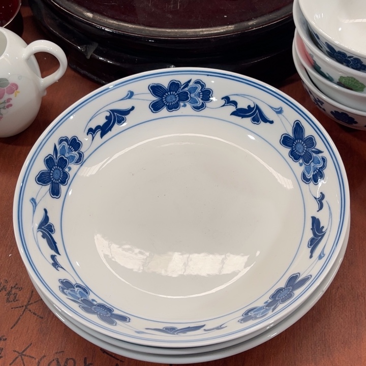 醴陵釉下高温深盘20cm