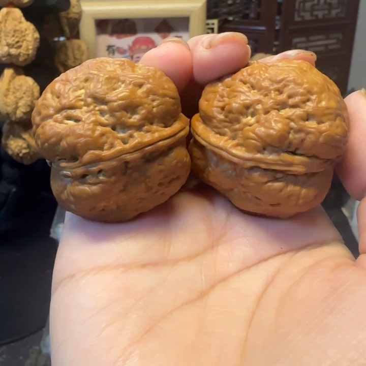 吊坠文玩核桃平头蟾